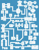 Old School Blue Dungeon Map 009