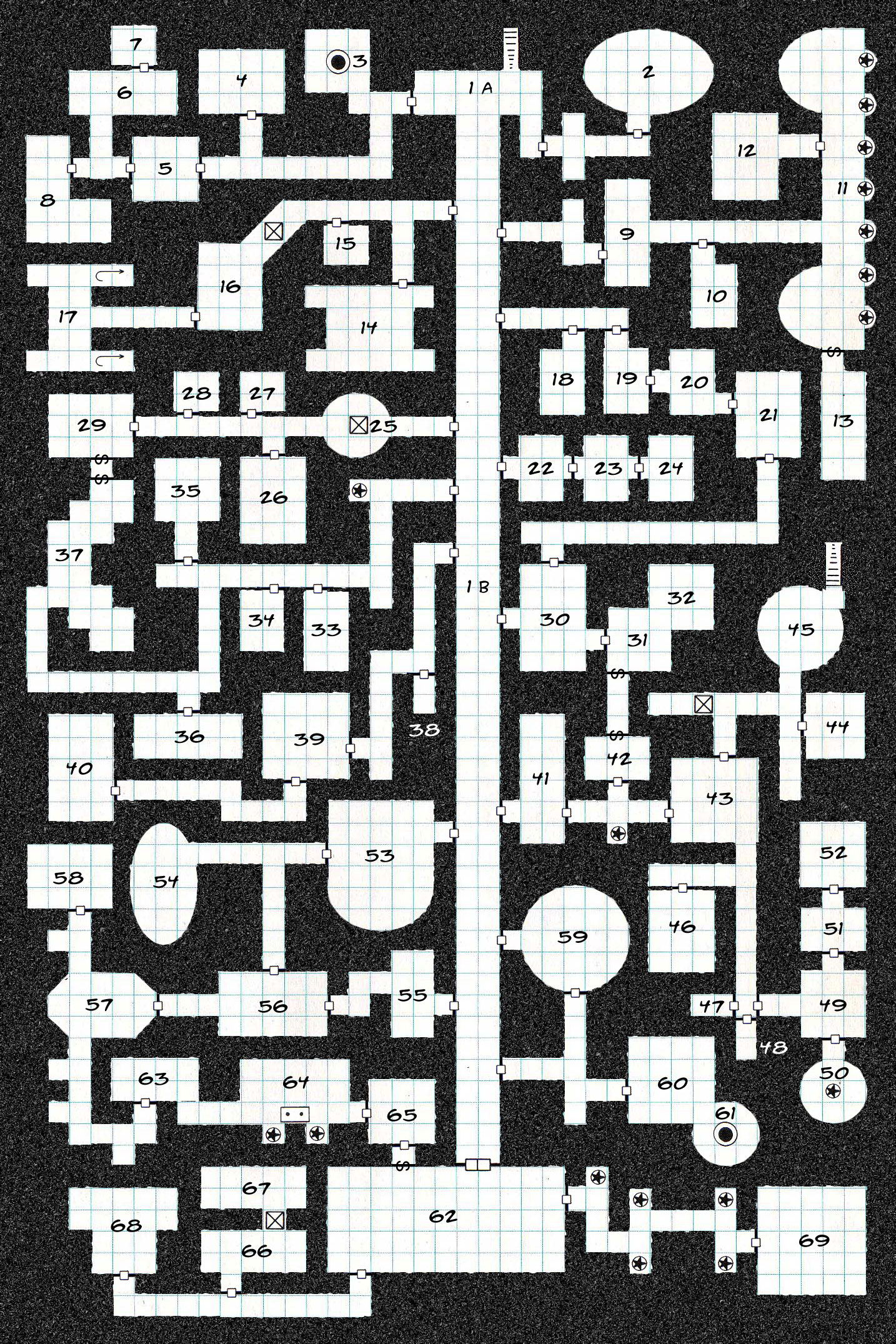B W Dungeon Maps Creative Commons Licensed Maps Paratime Design Cartography