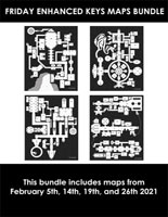 Keys of Secrets Enhanced Maps Bundle
