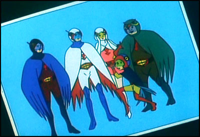 Gatchaman Team Picture