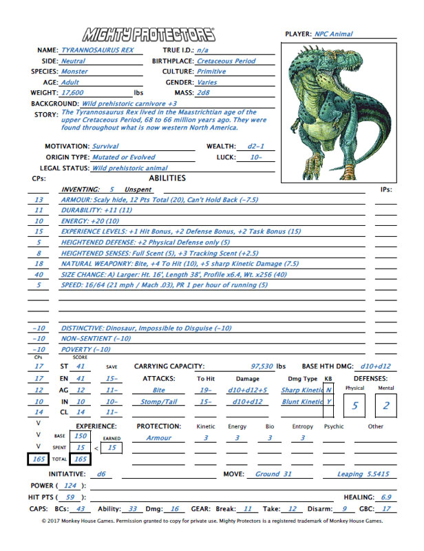Tyrannosaurus Rex PDF