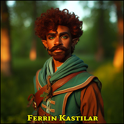 Ferrin Kastilar, Halfling Druid of Obad-Hai NPC Image
