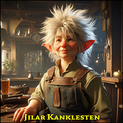 Jilar Kanklesten, Gnome Master Carpenter NPC Image