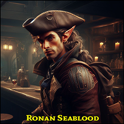 Ronan Seablood, Pirate (of the Devil Shark) NPC Image