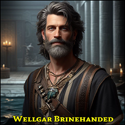 Wellgar Brinehanded, Priest of Procan NPC Image