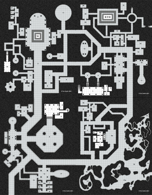 D&D dungeon map