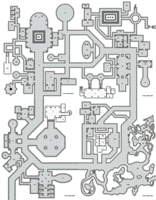 D&D dungeon map