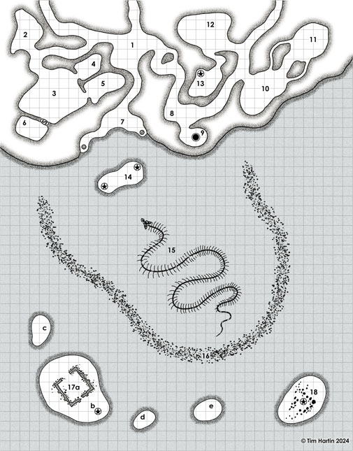 free D&D dungeon map