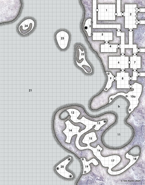 free D&D dungeon map