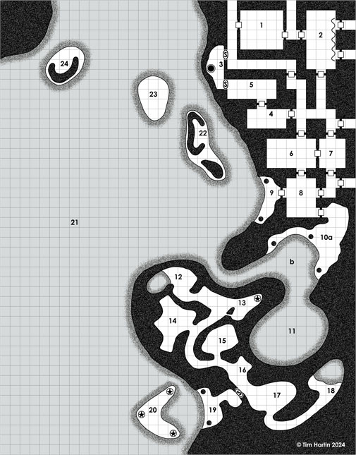 free D&D dungeon map