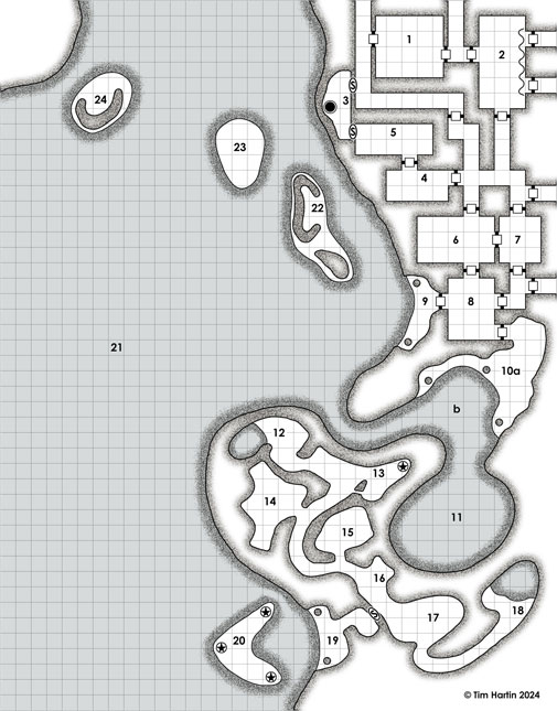 free D&D dungeon map