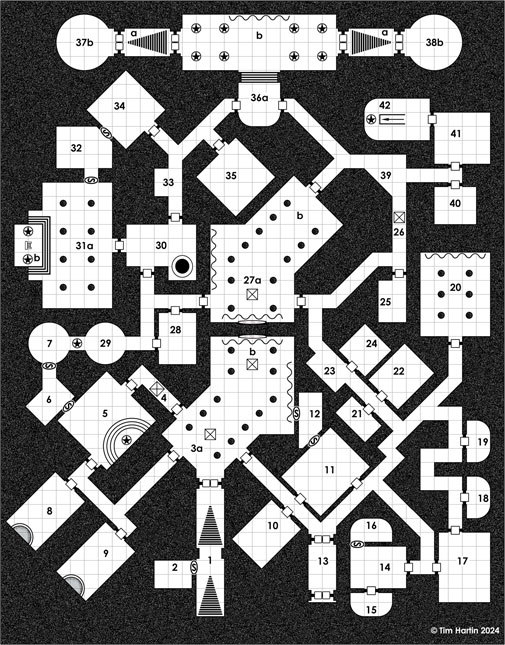 free D&D dungeon map