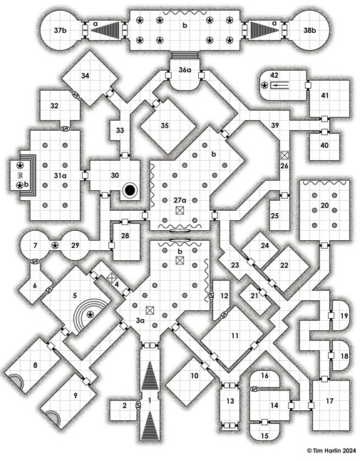 free D&D dungeon map