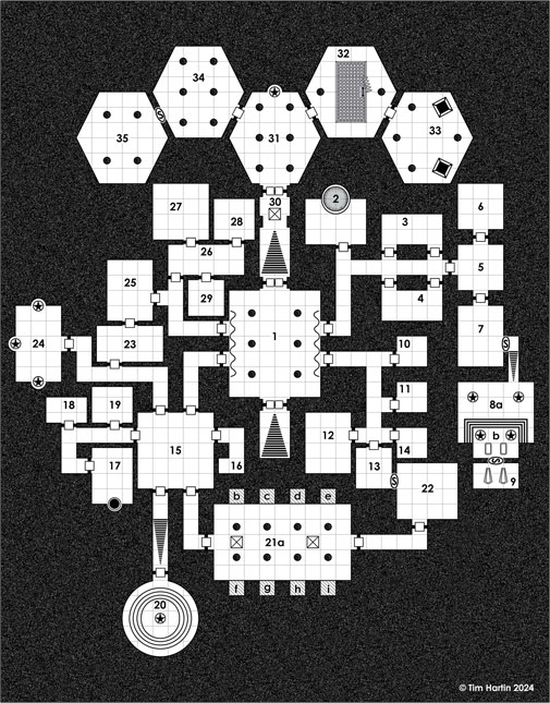 free D&D dungeon map