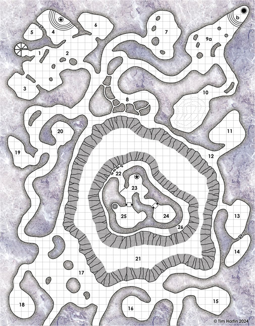 free D&D dungeon map