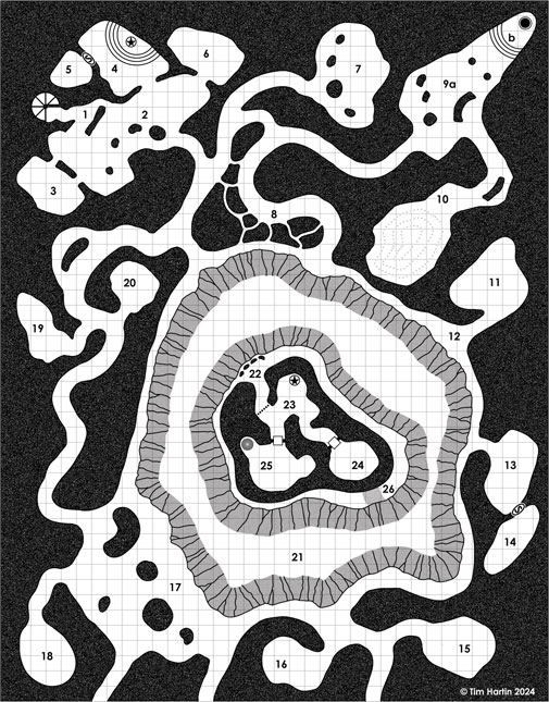 free D&D dungeon map