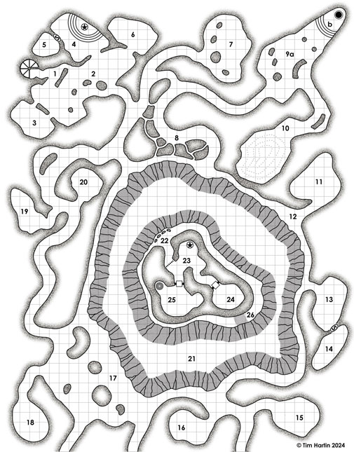 free D&D dungeon map