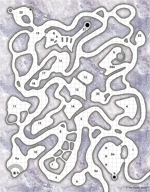 free D&D dungeon map