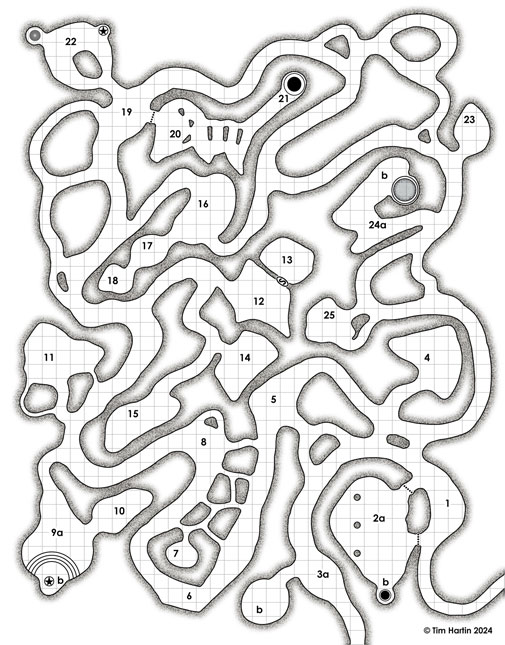 free D&D dungeon map