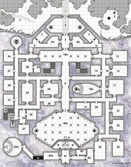 free D&D dungeon map