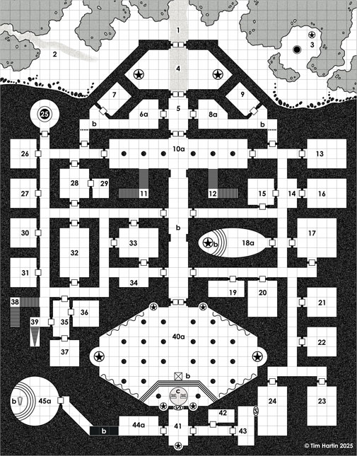 free D&D dungeon map