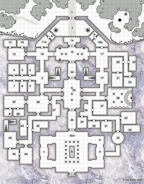 free D&D dungeon map