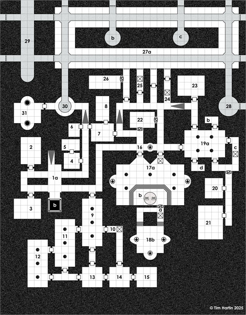 free D&D dungeon map