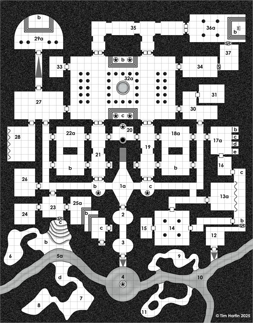 free D&D dungeon map