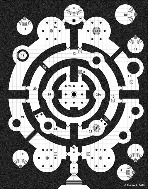 free D&D dungeon map