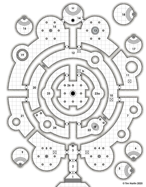 free D&D dungeon map