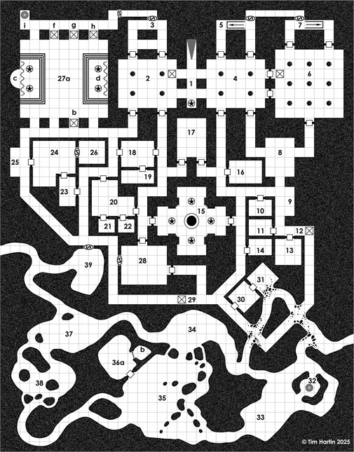 free D&D dungeon map