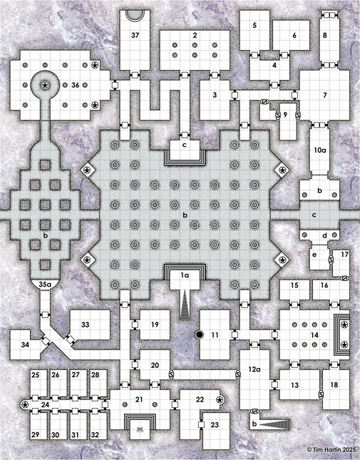 free D&D dungeon map