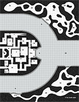 Free D&D dungeon map