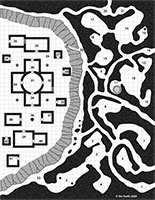 Free D&D dungeon map